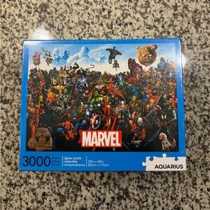 Marvel 3000-Piece Puzzle - Vibrant Superhero Collage
